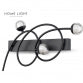 LUNA 323 ZIDNA LAMPA 11W 3000K CRNA