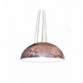 LUNA 82 VISILICA 3D 1*E27 HROM/BRONZA