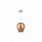 LUNA 84 VISILICA 3D 1*E27 HROM/BRONZA