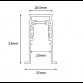 MAGNETIC 642 SINA 3 MET(642-3M)