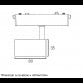 MAGNETIC SLIM REFLEKTOR LED26-035 6W 3000K 24° 48V DC BELI