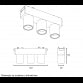 MAGNETIC SLIM SVETILJKA LED26-3TY 6W 3000K 24° 48V DC CRNA