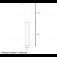 MAGNETIC SLIM VISILICA LED26-D300 6W 3000K 24° 48V DC BELA