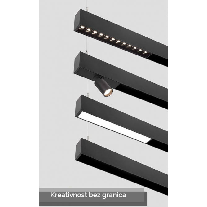 MAGNETIC SVETILJKA LED01-20W 3000K 120° 48V DC NEW