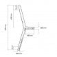 METALNI NOSAC SG-OB.05.02 2X50CM