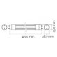 OSRAM LED CEV 1.5M 20W/865 EM JEDNOSTRANA