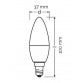 OSRAM LED SIJALICA E14 B 4.9W/865 VALUE FR40