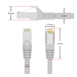 PATCH AN-UTP CAT5E 15M KABL (6560)