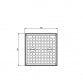 PODNA PVC KUTIJA 40X40X40 MD9110