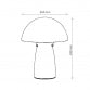 RL STONA LAMPA HN2456-B/G MATT BLACK + WHITE