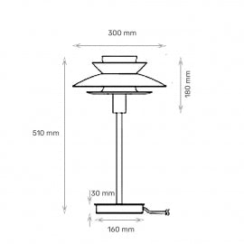 RL STONA LAMPA HN2584-452A MATT GREEN 452U + WHITE