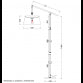RUSTIK 166 PODNA LAMPA 1*E27