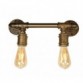 RUSTIK 34 ZIDNA LAMPA W0095-2 2*E27 cupreous