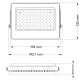 SOLARNA SVETILJKA A03 60W 4000K IP65