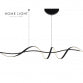 SOLEA 12 LUSTER 24W 3000K CRNA