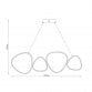 SOLEA 20 LUSTER 48W 3000/4000/6000K BELA