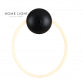SOLEA 8 ZIDNA LAMPA 15W 3000K CRNA