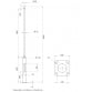 STUB SA STOPOM 4M GALVANIZOVAN CRNI