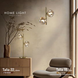 TALIA 18 VISILICA 2*G9 BAKAR