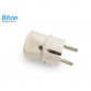 UTIKAC MONO RAVNI BELI 16A/250V