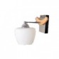 VESTA 147 ZIDNA LAMPA 1*E27 hrom/drvo