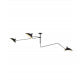 VESTA 275 LUSTER 3*E14 black