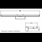 VESTA 238 ZIDNA LAMPA 8W 4000K CRNA