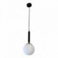 VESTA 327 VISILICA 1*E27 CRNA