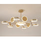 VESTA 370 LUSTER LED 54W 3000K MESING