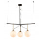 VESTA 409 VISILICA 3*G9 CRNA/MESING