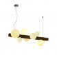 VESTA 436 VISILICA 8*G9 BRUSHED COFFEE