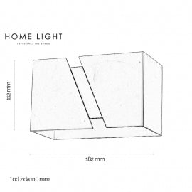 VESTA 445 ZIDNA LAMPA 1*G9 BELA