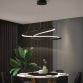 VESTA 463 VISILICA LED 45W 3000K CRNA