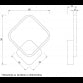 VESTA 465 ZIDNA LAMPA 12W 3000K CRNA