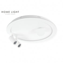 VESTA 483 PLAFONSKA SVETILJKA 30W+2*5W+3W 3000K BELA