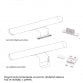 VESTA 590 ZIDNA LAMPA 6W 4000K BELA