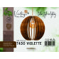 VINTAGE VIOLETTE T450 VISILICA 1*E27 (O 450 mm, h-450 mm) - SKU01213