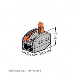 WAGO KLEMA CMK-412 (10KOM)