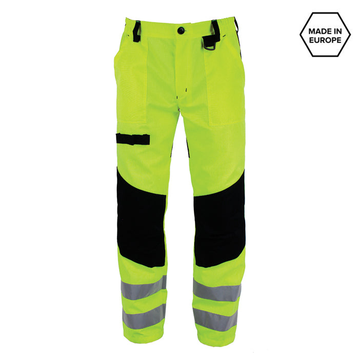 Signalizirajuće zaštitne pantalone SPEKTAR žute