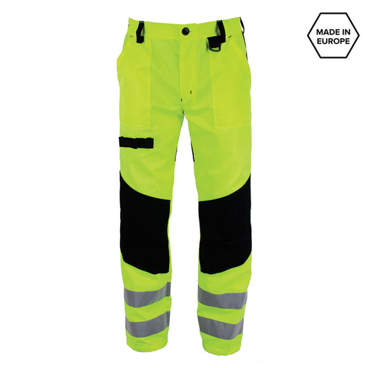 Signalizirajuće zaštitne pantalone SPEKTAR žute