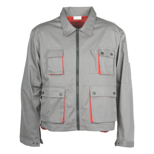 Radna jakna CLASSIC PLUS sivo/crvena, vel. XXXL