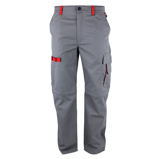 Radne pantalone 2u1 CLASSIC SMART sive,