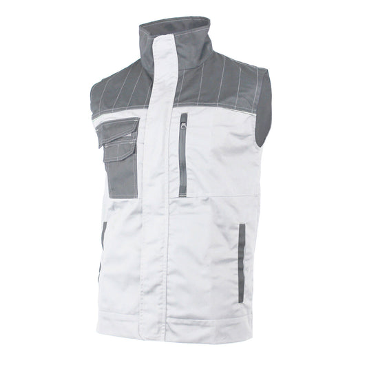 Radni prsluk NORTH TECH beli