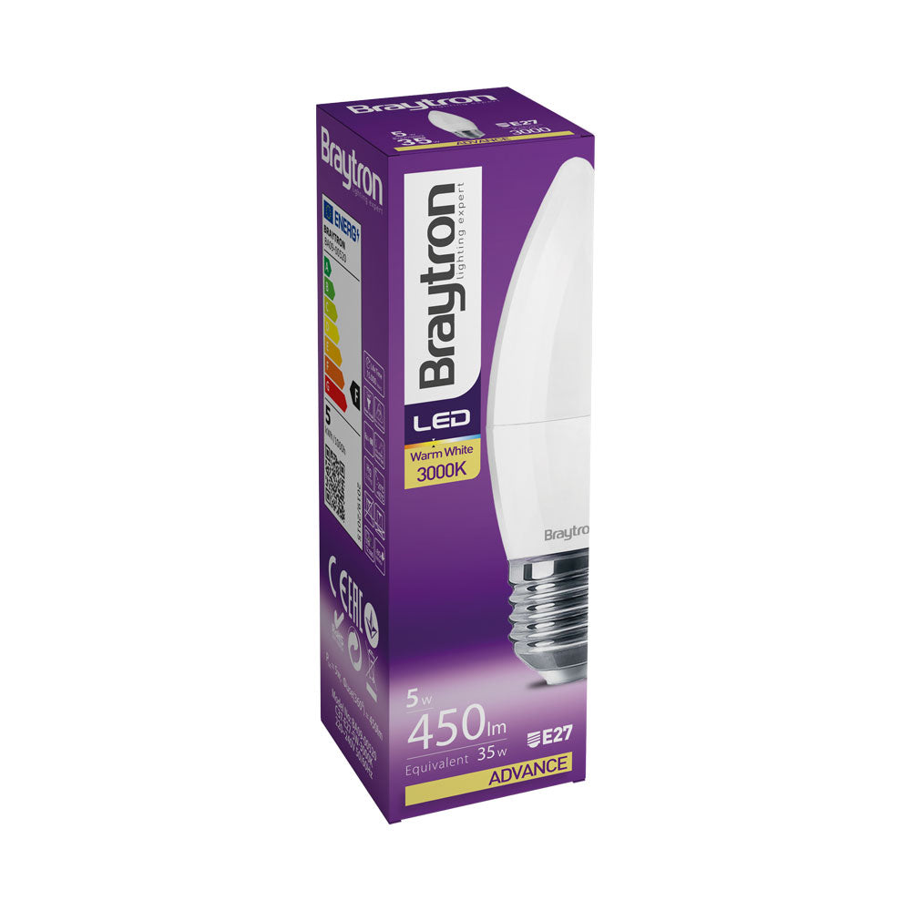 BRY-ADVANCE-5W-E27-C37-3000K-LED SIJALICA