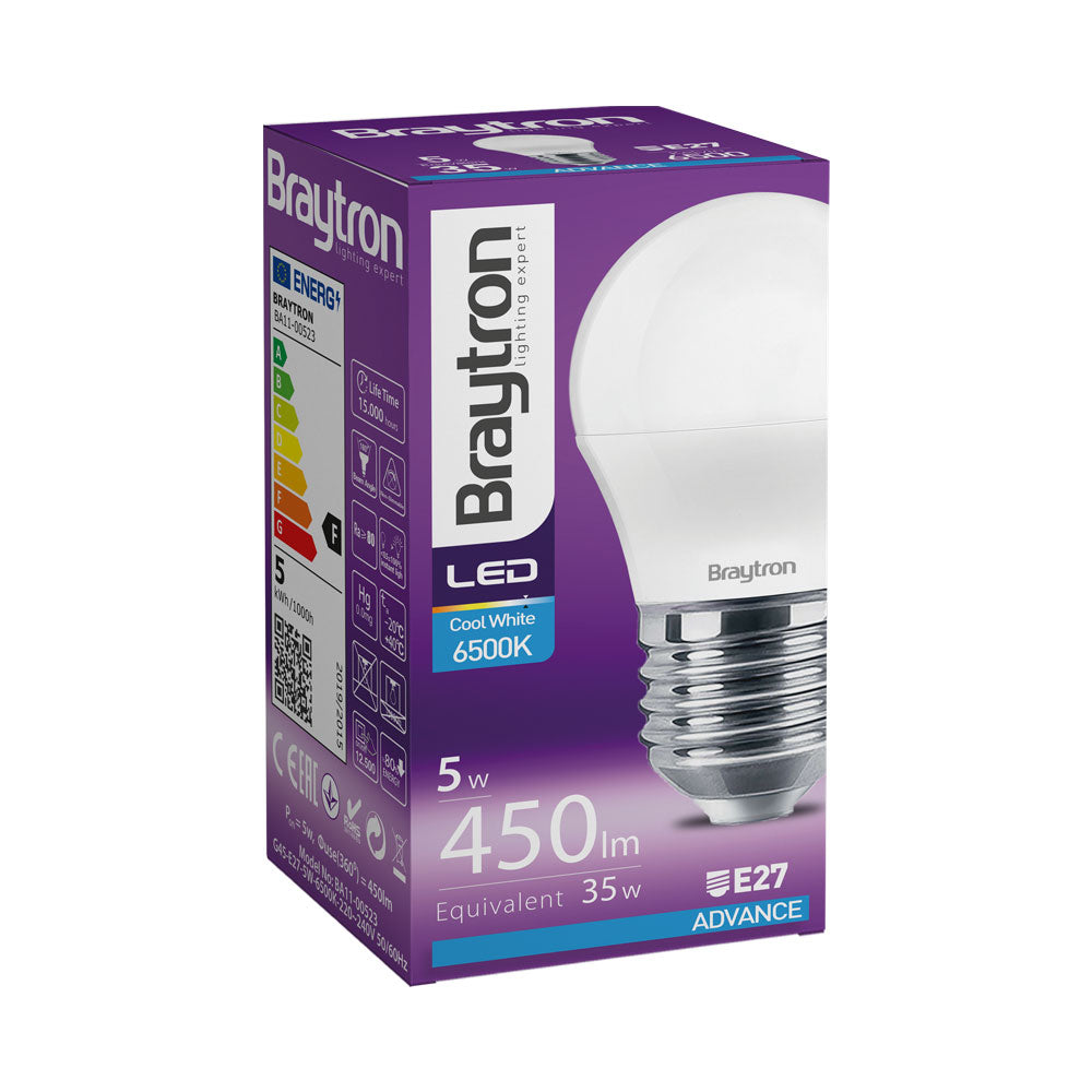 BRY-ADVANCE-5W-E27-G45-6500K-LED SIJALICA