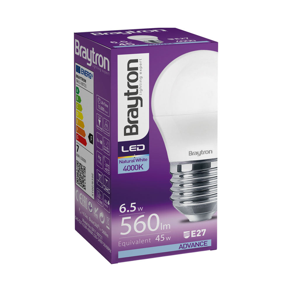 BRY-ADVANCE-6,5W-E27-G45-4000K-LED SIJALICA