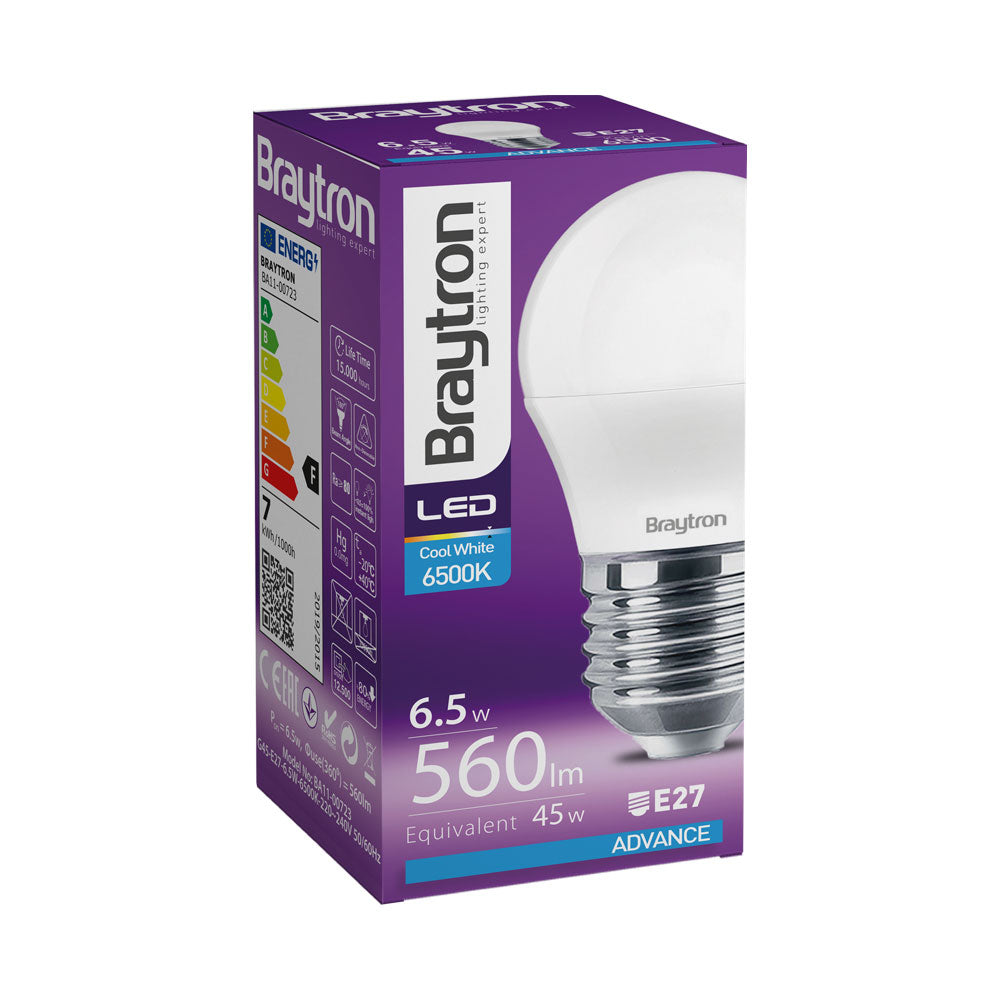 BRY-ADVANCE-6,5W-E27-G45-6500K-LED SIJALICA