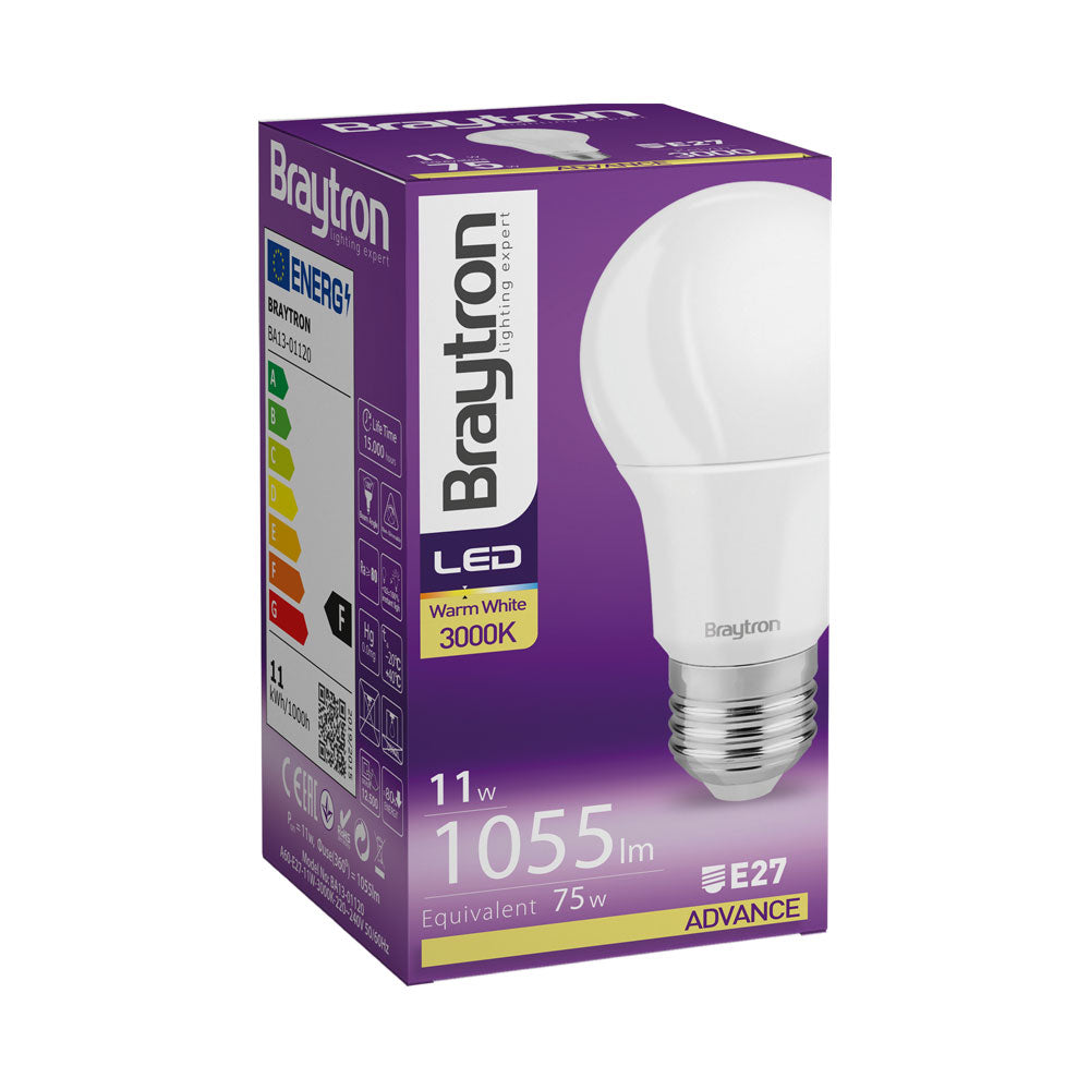 BRY-ADVANCE-11W-E27-A60-3000K-LED SIJALICA