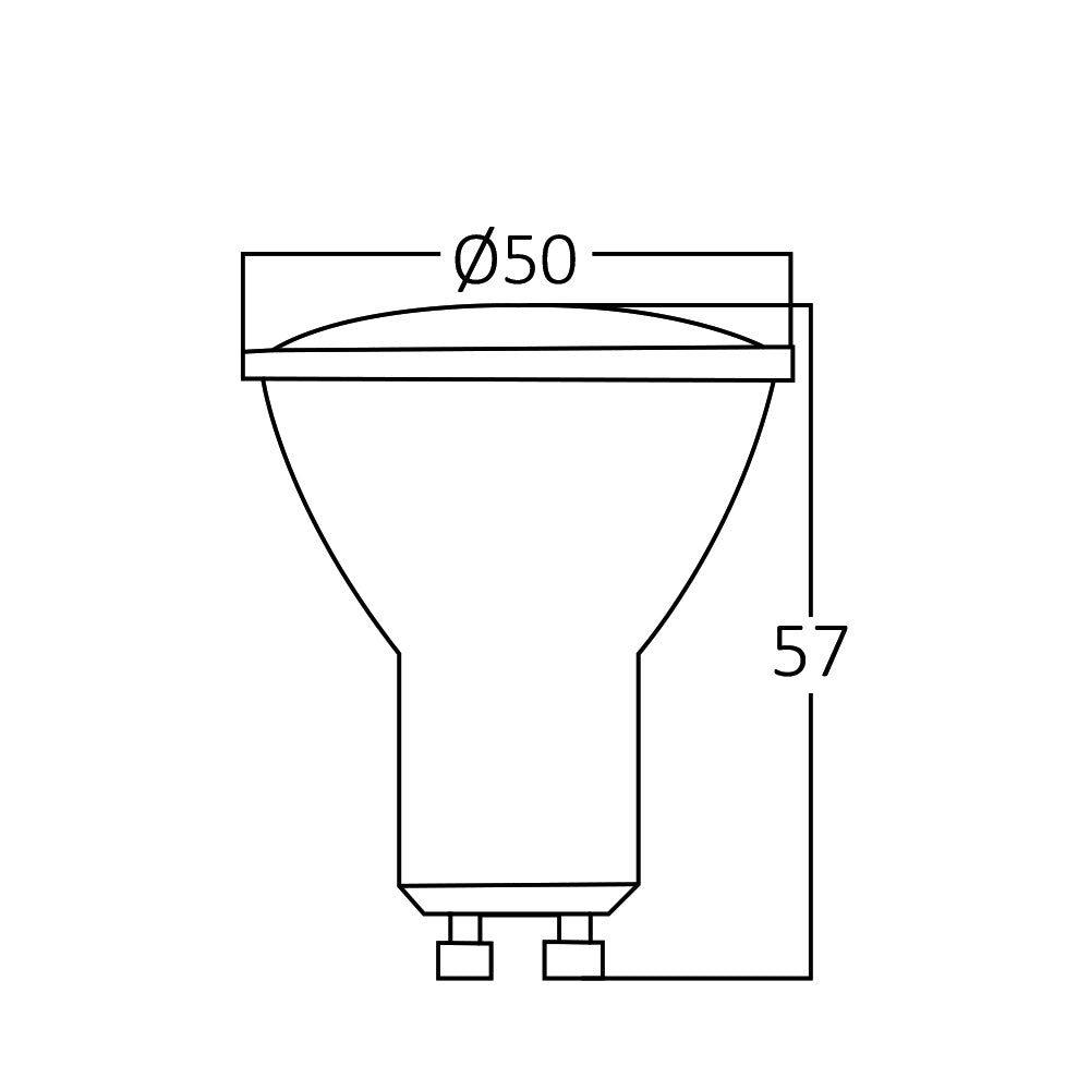 BRY-PREMIUM-5W-GU10-38D-GLS-3000K-LED SIJALICA