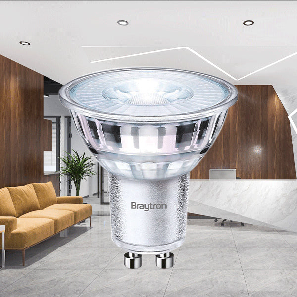 BRY-PREMIUM-5.5W-GU10-38D-DIMABILNA-STAKLENA-3000K-LED SIJALICA
